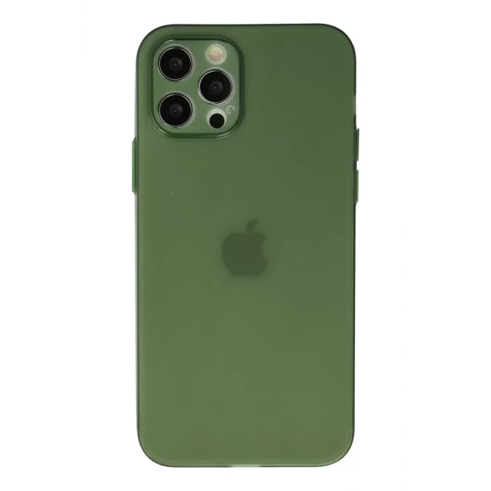 Newface Apple iPhone 12 Pro Max Kılıf Puma Silikon - Yeşil