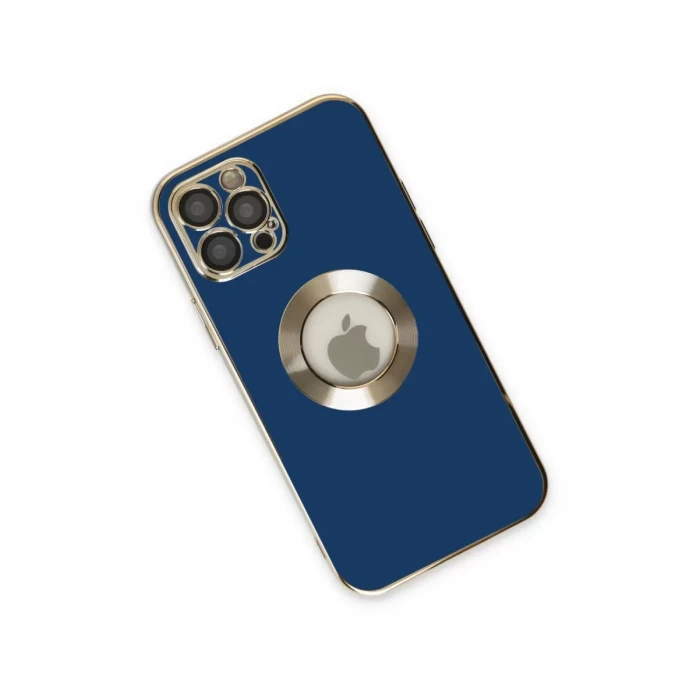 Newface Apple iPhone 12 Pro Max Kılıf Store Silikon - Mavi
