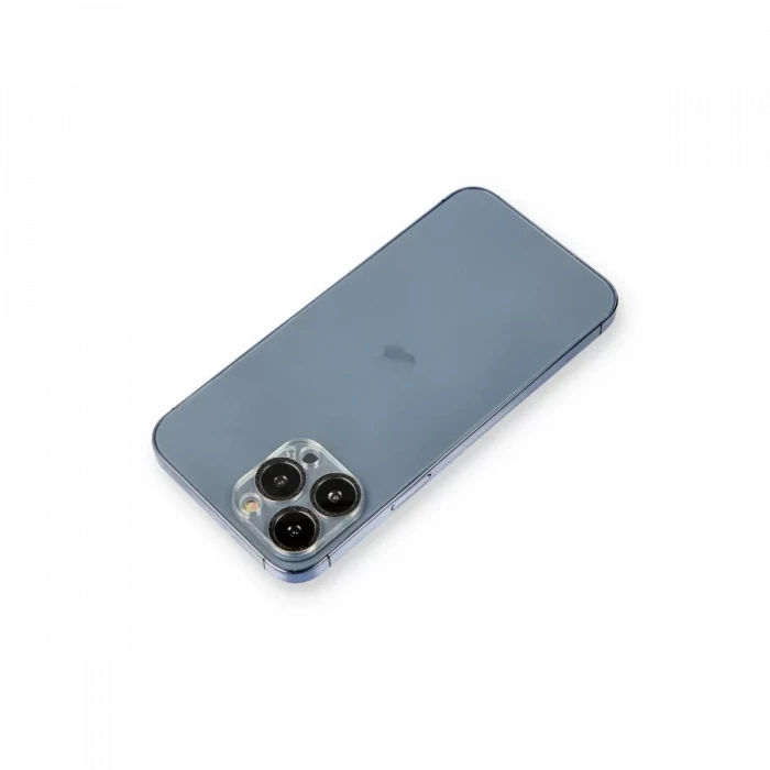 Newface Apple iPhone 12 Pro Shine Kamera Lens Koruma Cam - Siyah