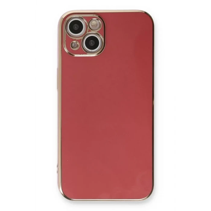 Newface Apple iPhone 13 Kılıf Volet Silikon - Kırmızı