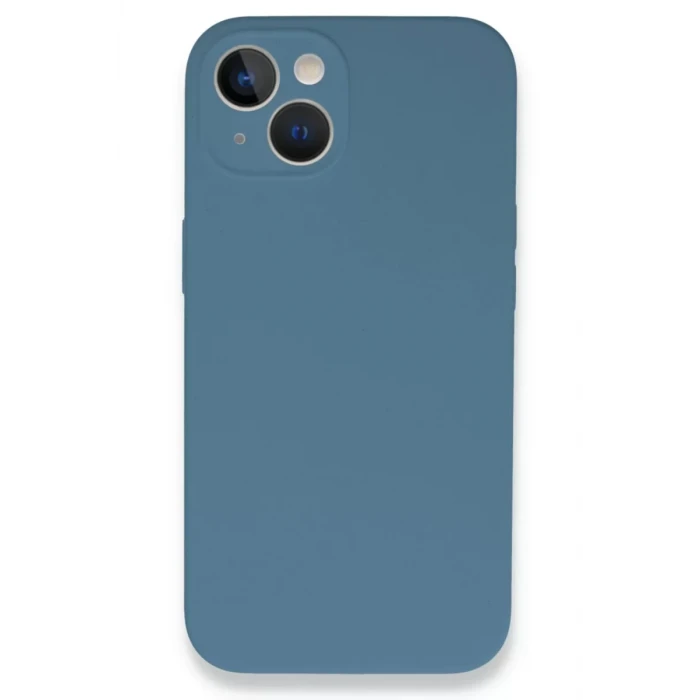 Newface Apple iPhone 13 Mini Kılıf Lansman Legant Silikon - Açık Mavi