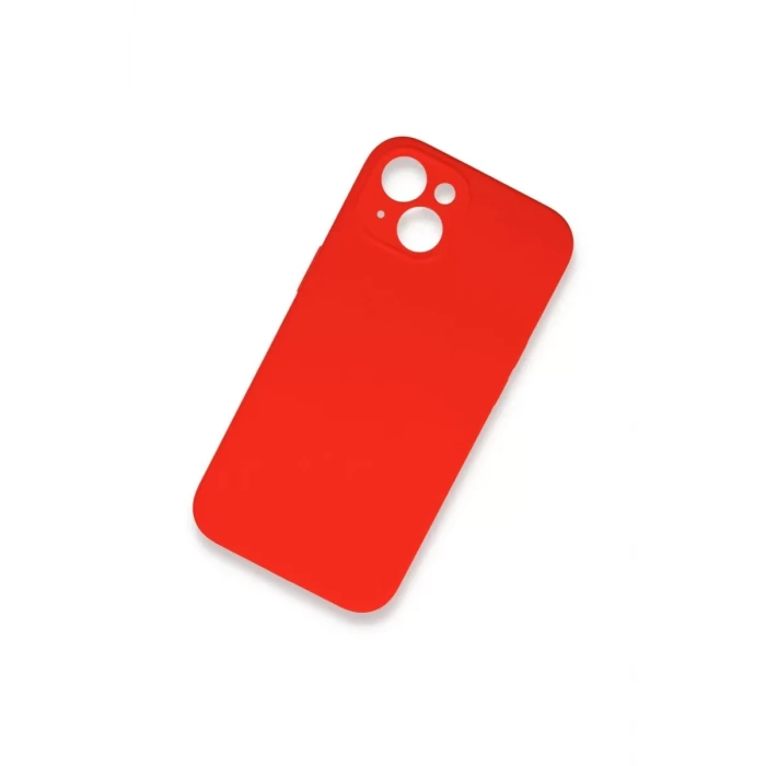 Newface Apple iPhone 13 Mini Kılıf Lansman Legant Silikon - Kırmızı