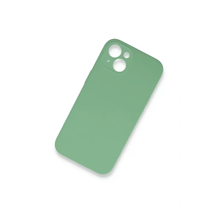 Newface Apple iPhone 13 Mini Kılıf Lansman Legant Silikon - Yeşil