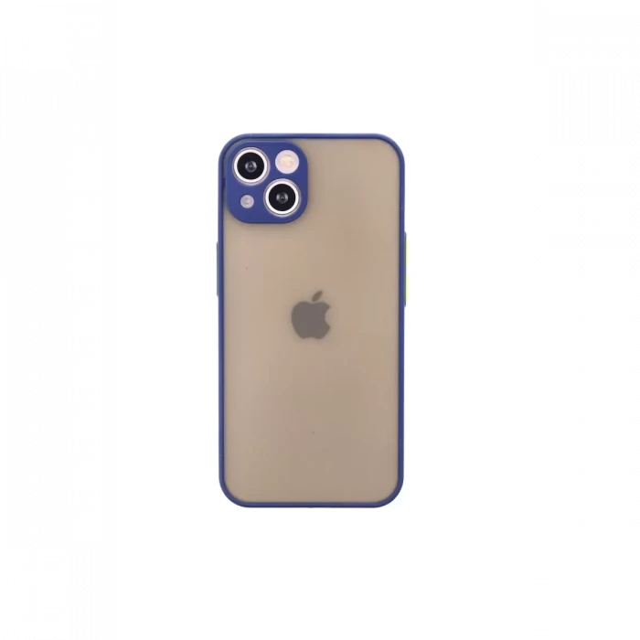 Newface Apple iPhone 13 Mini Kılıf Montreal Silikon Kapak - Lacivert