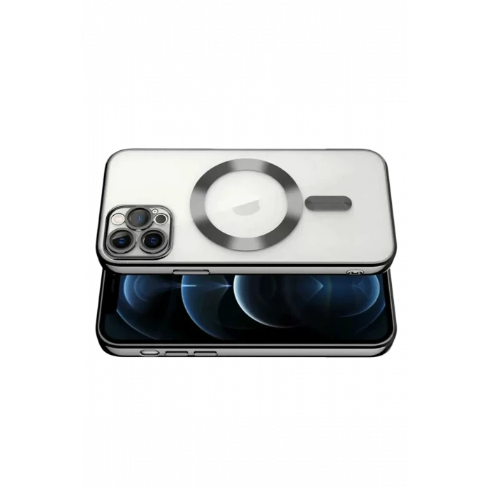 Newface Apple iPhone 13 Pro Kılıf Kross Magneticsafe Kapak - Siyah
