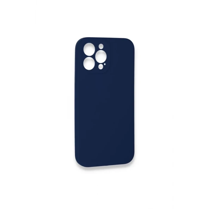 Newface Apple iPhone 13 Pro Kılıf Lansman Legant Silikon - Lacivert