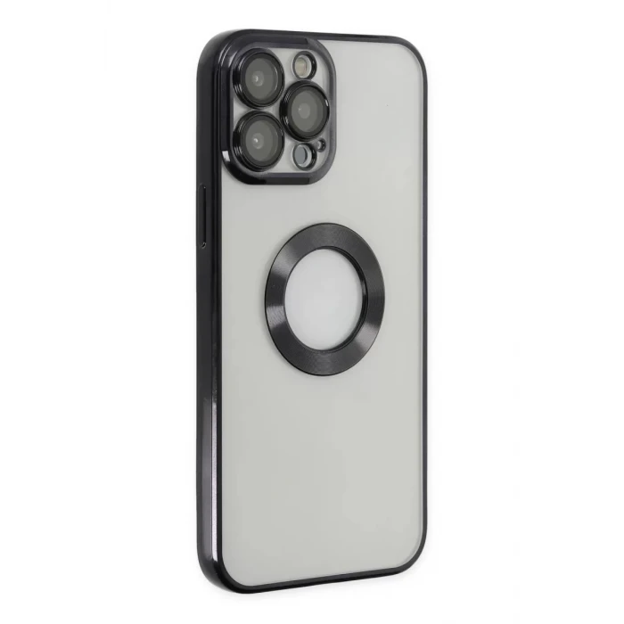 Newface Apple iPhone 13 Pro Kılıf Slot Silikon - Siyah