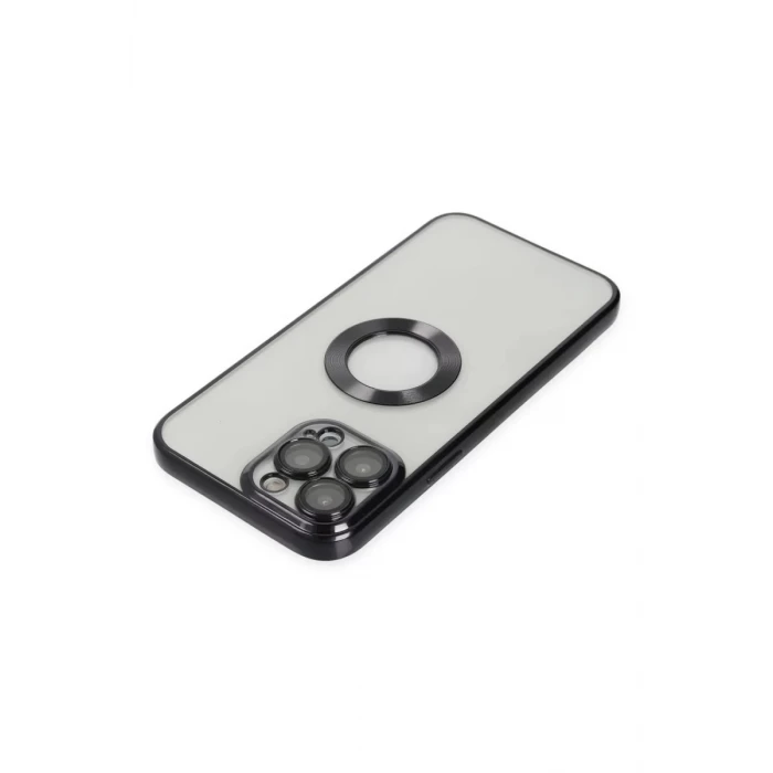 Newface Apple iPhone 13 Pro Kılıf Slot Silikon - Siyah