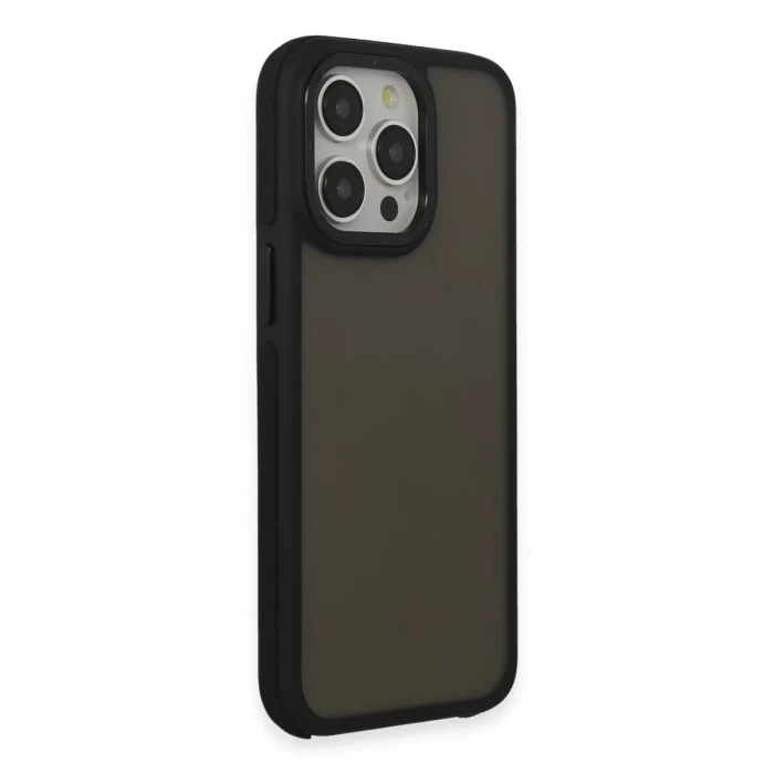 Newface Apple iPhone 13 Pro Max Harvel Kapak - Siyah