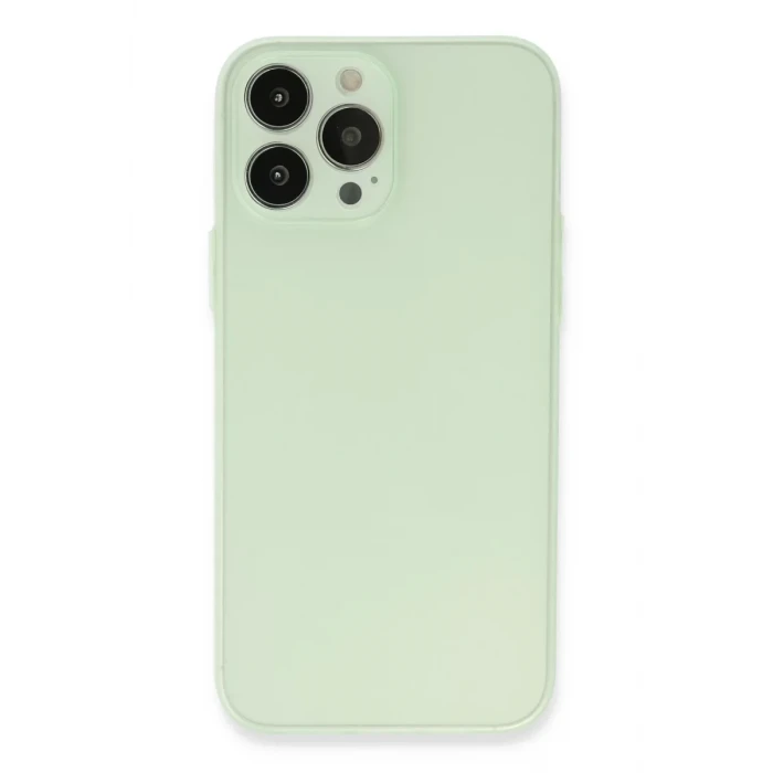 Newface Apple iPhone 13 Pro Max Kılıf Puma Silikon - Açık Yeşil