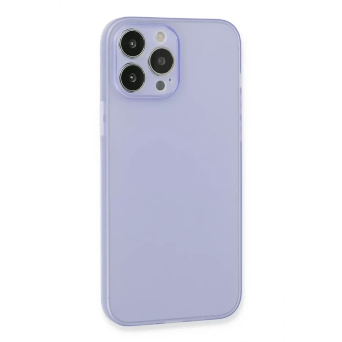 Newface Apple iPhone 13 Pro Max Kılıf Puma Silikon - Mor