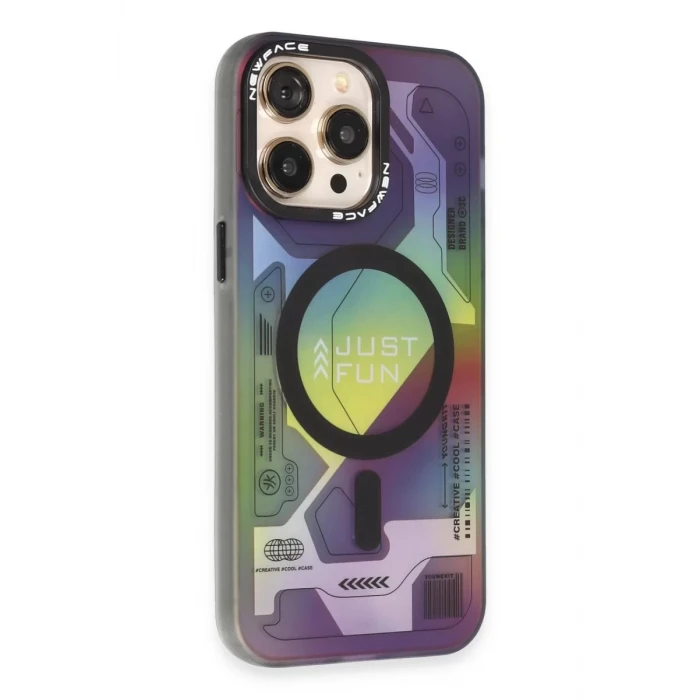 Newface Apple iPhone 13 Pro Max Kılıf Venüs Magneticsafe Desenli Kapak - Venüs - 2