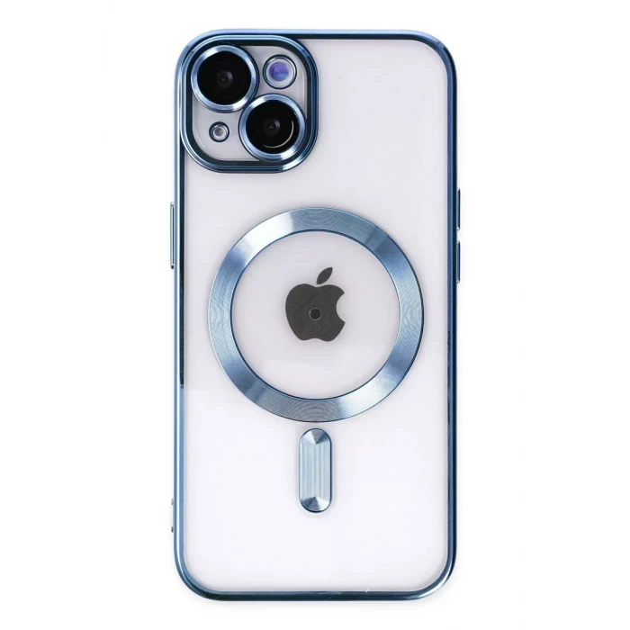 Newface Apple iPhone 14 Kılıf Kross Magneticsafe Kapak - Sierra Blue