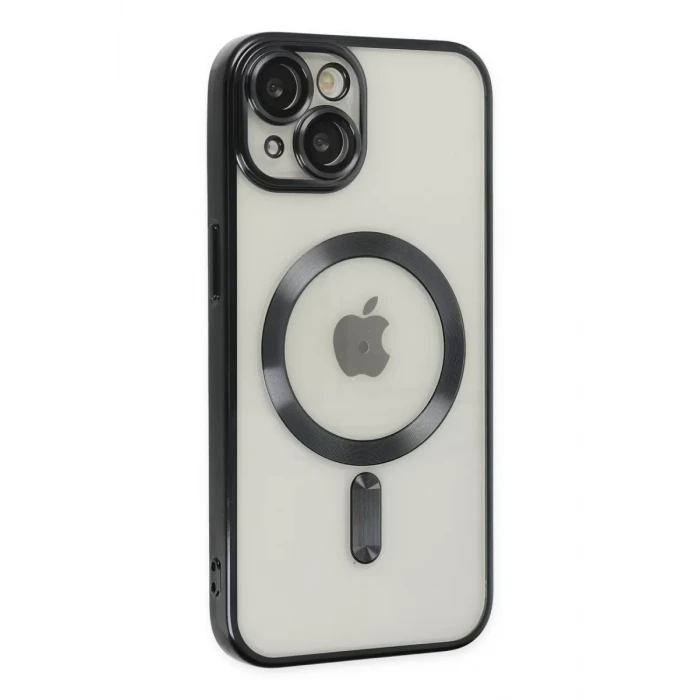 Newface Apple iPhone 14 Kılıf Kross Magneticsafe Kapak - Siyah
