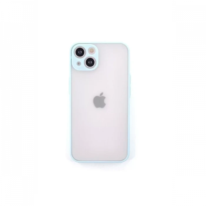 Newface Apple iPhone 14 Kılıf Montreal Silikon Kapak - Turkuaz