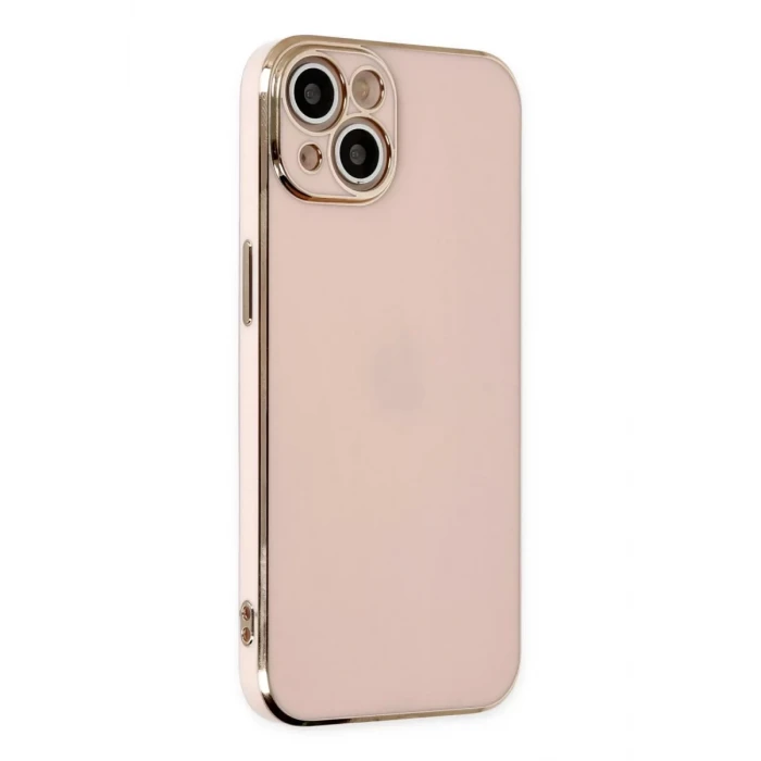 Newface Apple iPhone 14 Kılıf Volet Silikon - Pembe