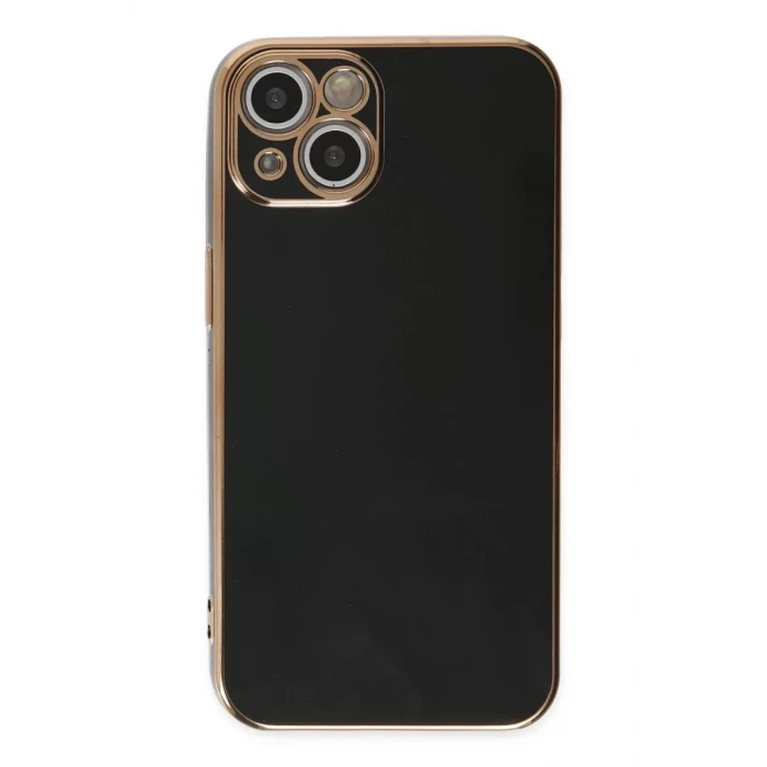 Newface Apple iPhone 14 Kılıf Volet Silikon - Siyah