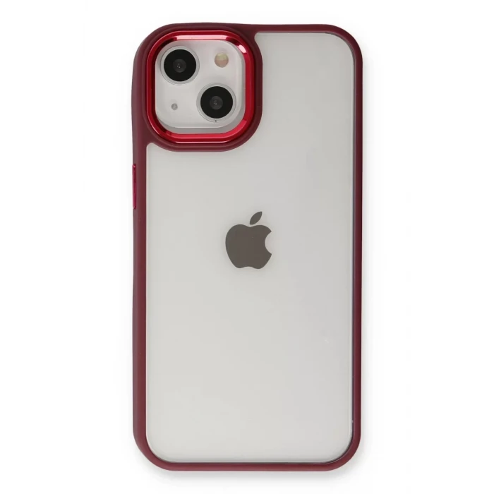 Newface Apple iPhone 14 Plus Kılıf Dora Kapak - Kırmızı