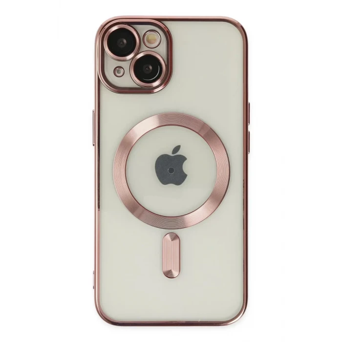 Newface Apple iPhone 14 Plus Kılıf Kross Magneticsafe Kapak - Rose