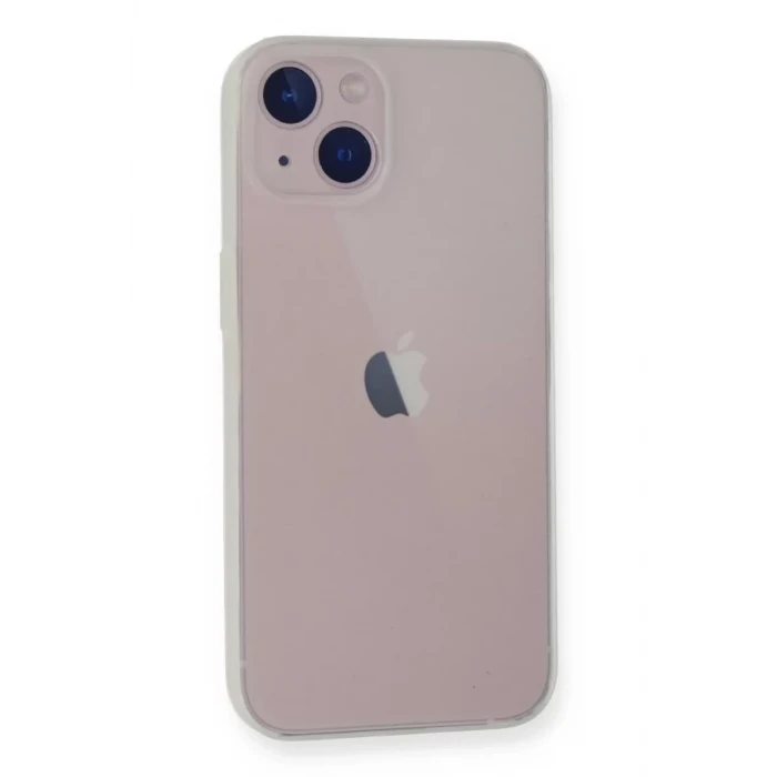 Newface Apple iPhone 14 Plus Kılıf PP Ultra İnce Kapak - Beyaz