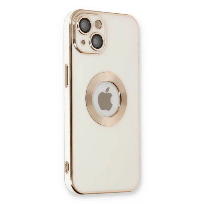 Newface Apple iPhone 14 Plus Kılıf Store Silikon - Beyaz