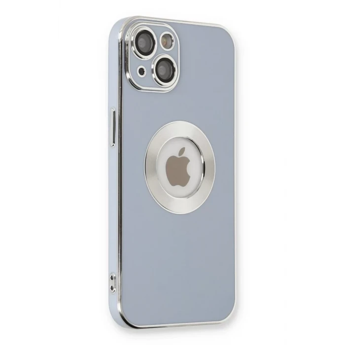 Newface Apple iPhone 14 Plus Kılıf Store Silikon - Sierra Blue