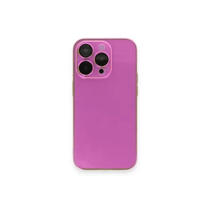 Newface Apple iPhone 14 Pro Kılıf Armada Lensli Kapak - Pembe