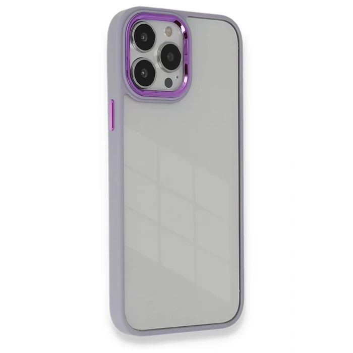 Newface Apple iPhone 14 Pro Kılıf Dora Kapak - Lila