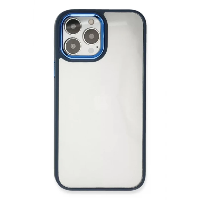 Newface Apple iPhone 14 Pro Kılıf Dora Kapak - Mavi