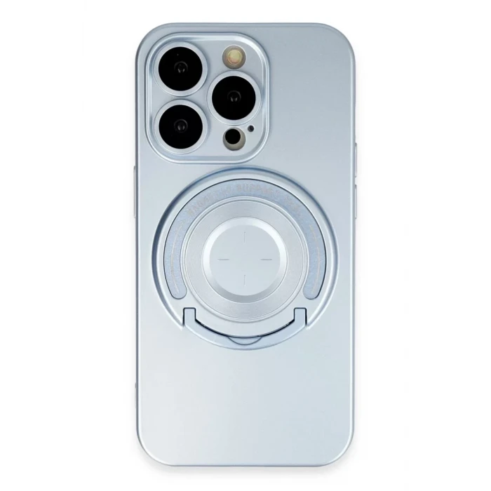 Newface Apple iPhone 14 Pro Kılıf Lukka Magneticsafe Kapak - Sierra Blue