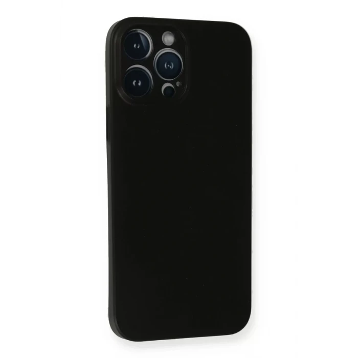 Newface Apple iPhone 14 Pro Kılıf PP Ultra İnce Kapak - Siyah