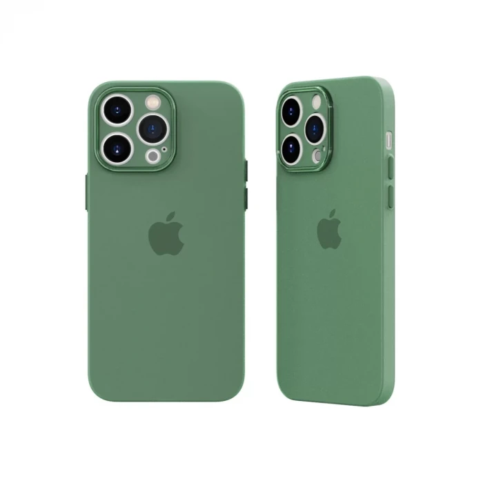 Newface Apple iPhone 14 Pro Kılıf Puma Silikon - Yeşil