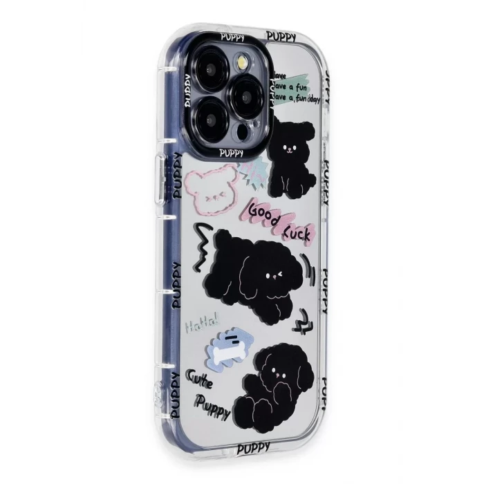 Newface Apple iPhone 14 Pro Kılıf Reflexion Desenli Kapak - Desen 5