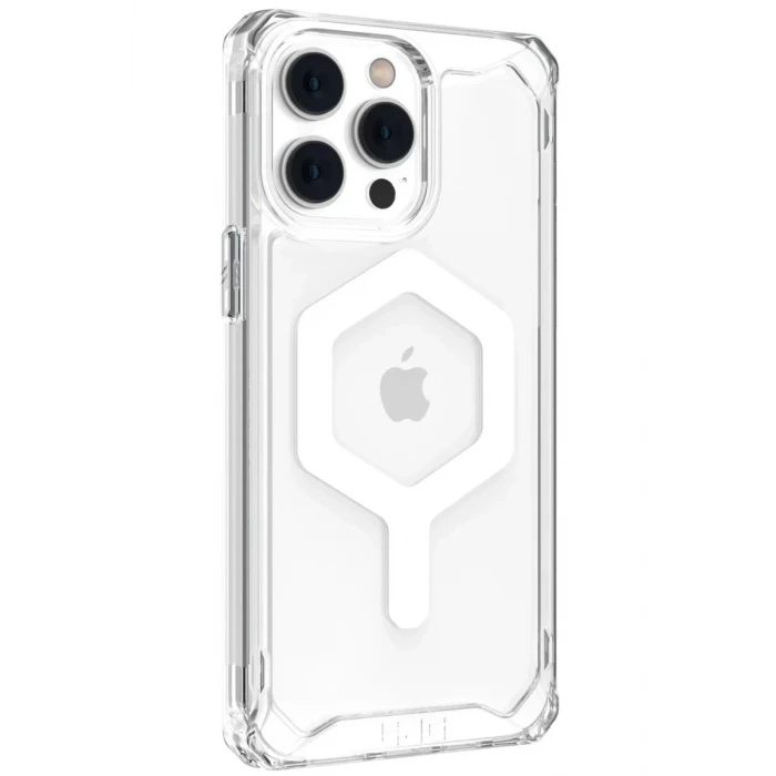 Newface Apple iPhone 14 Pro Kılıf Uag Plyo Magneticsafe Silikon - Şeffaf
