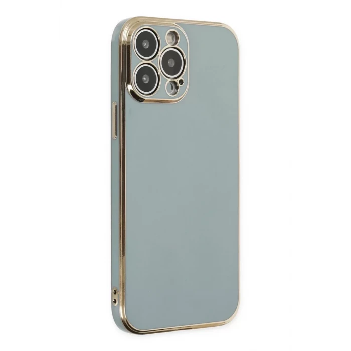 Newface Apple iPhone 14 Pro Kılıf Volet Silikon - Açık Yeşil