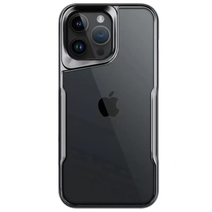 Newface Apple iPhone 14 Pro Max Kılıf Boyi Silikon Kapak - Titan Gri