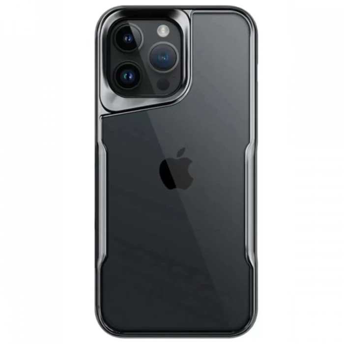 Newface Apple iPhone 14 Pro Max Kılıf Boyi Silikon Kapak - Titan Gri