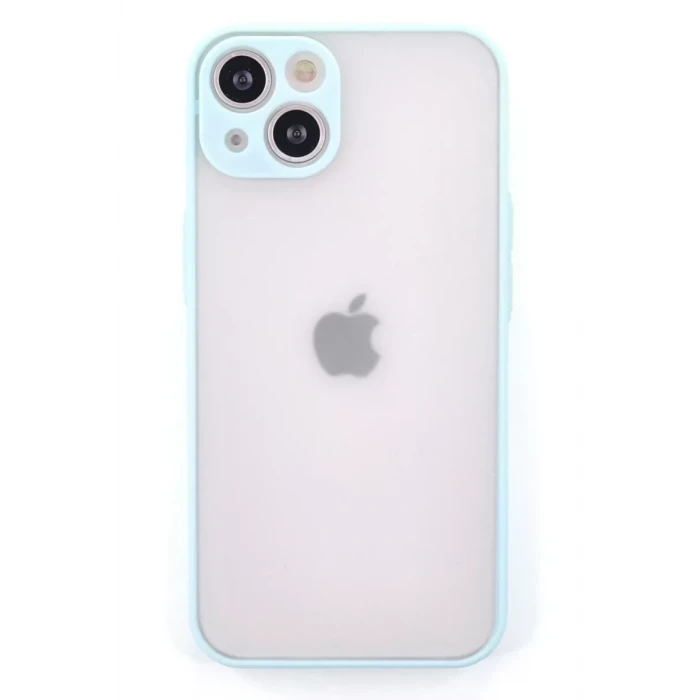 Newface Apple iPhone 15 Plus Kılıf Montreal Silikon Kapak - Turkuaz