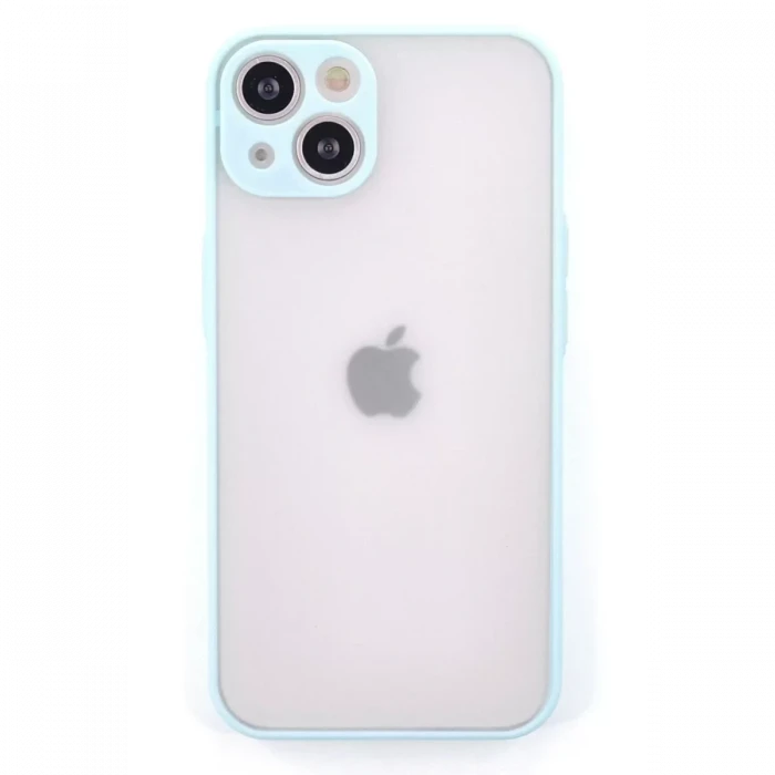 Newface Apple iPhone 15 Plus Kılıf Montreal Silikon Kapak - Turkuaz