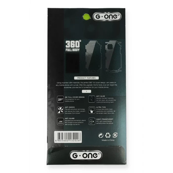 Newface Apple iPhone 15 Pro 360 Full Body Arka Koruyucu