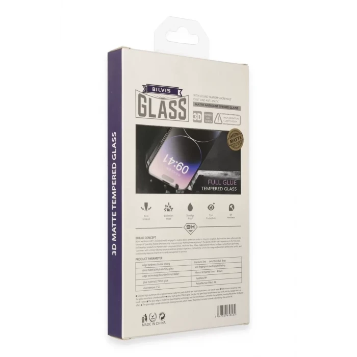 Newface Apple iPhone 15 Pro Max Bilvis 3D Mat Cam Ekran Koruyucu