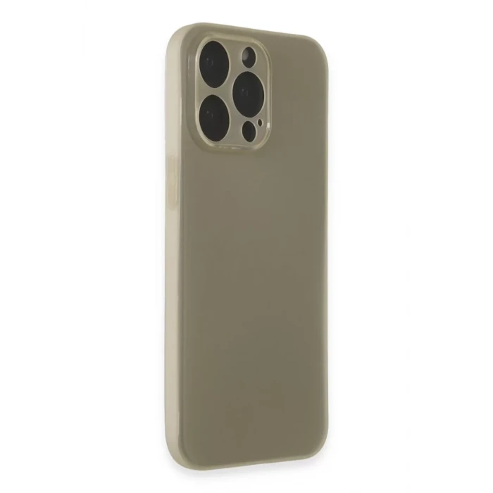 Newface Apple iPhone 15 Pro Max Kılıf Puma Silikon - Titan Gri