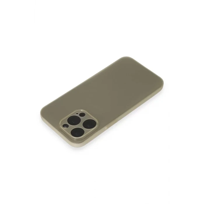 Newface Apple iPhone 15 Pro Max Kılıf Puma Silikon - Titan Gri