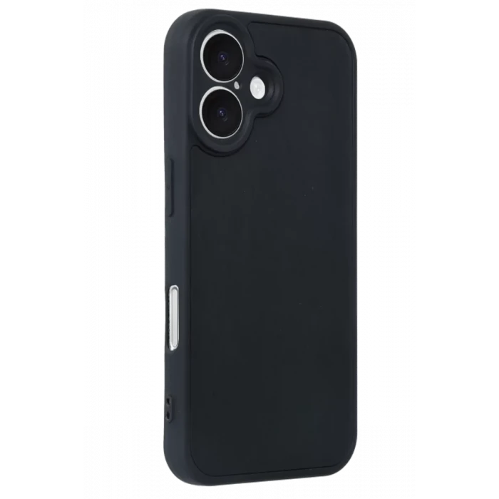 Newface Apple iPhone 16 Kılıf Aras Deri Kapak - Siyah