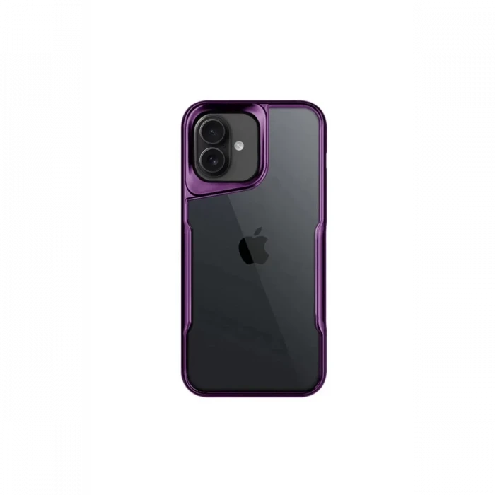 Newface Apple iPhone 16 Kılıf Boyi Silikon Kapak - Derin Mor