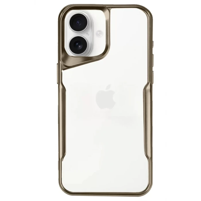 Newface Apple iPhone 16 Kılıf Boyi Silikon Kapak - Desert