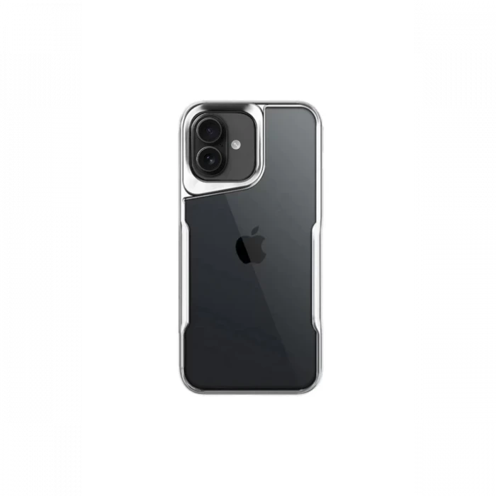 Newface Apple iPhone 16 Kılıf Boyi Silikon Kapak - Gümüş