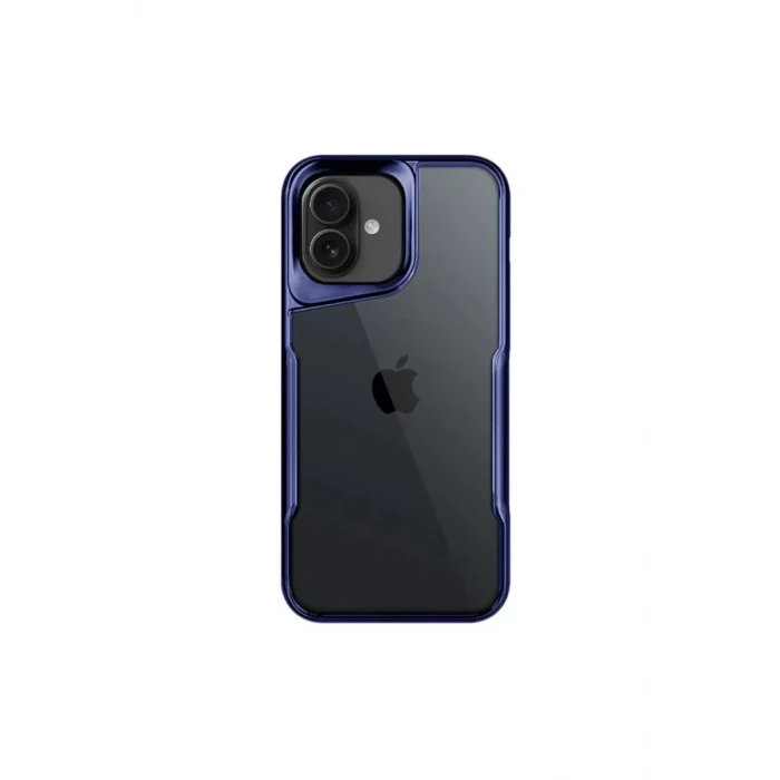 Newface Apple iPhone 16 Kılıf Boyi Silikon Kapak - Lacivert