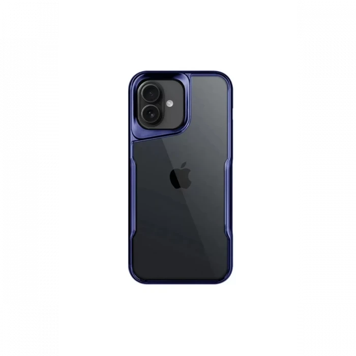 Newface Apple iPhone 16 Kılıf Boyi Silikon Kapak - Lacivert