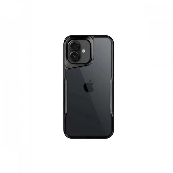 Newface Apple iPhone 16 Kılıf Boyi Silikon Kapak - Siyah